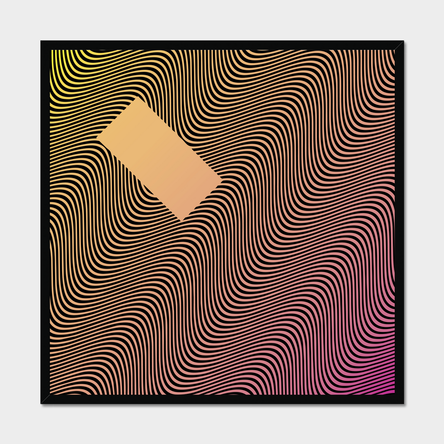 In waves